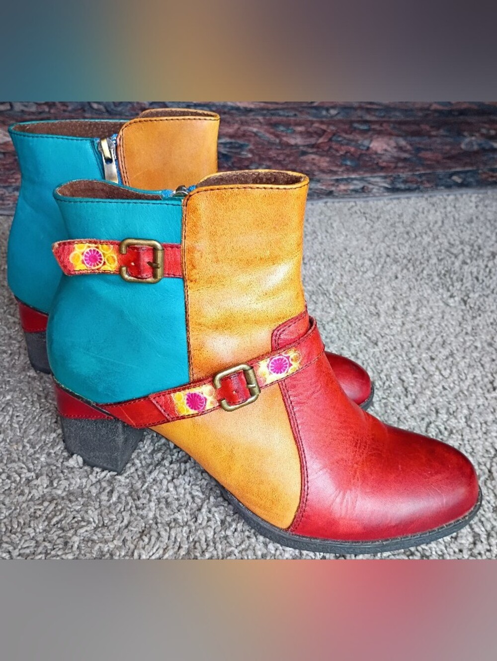 Spring Step L'Artiste Genuine Leather Booties